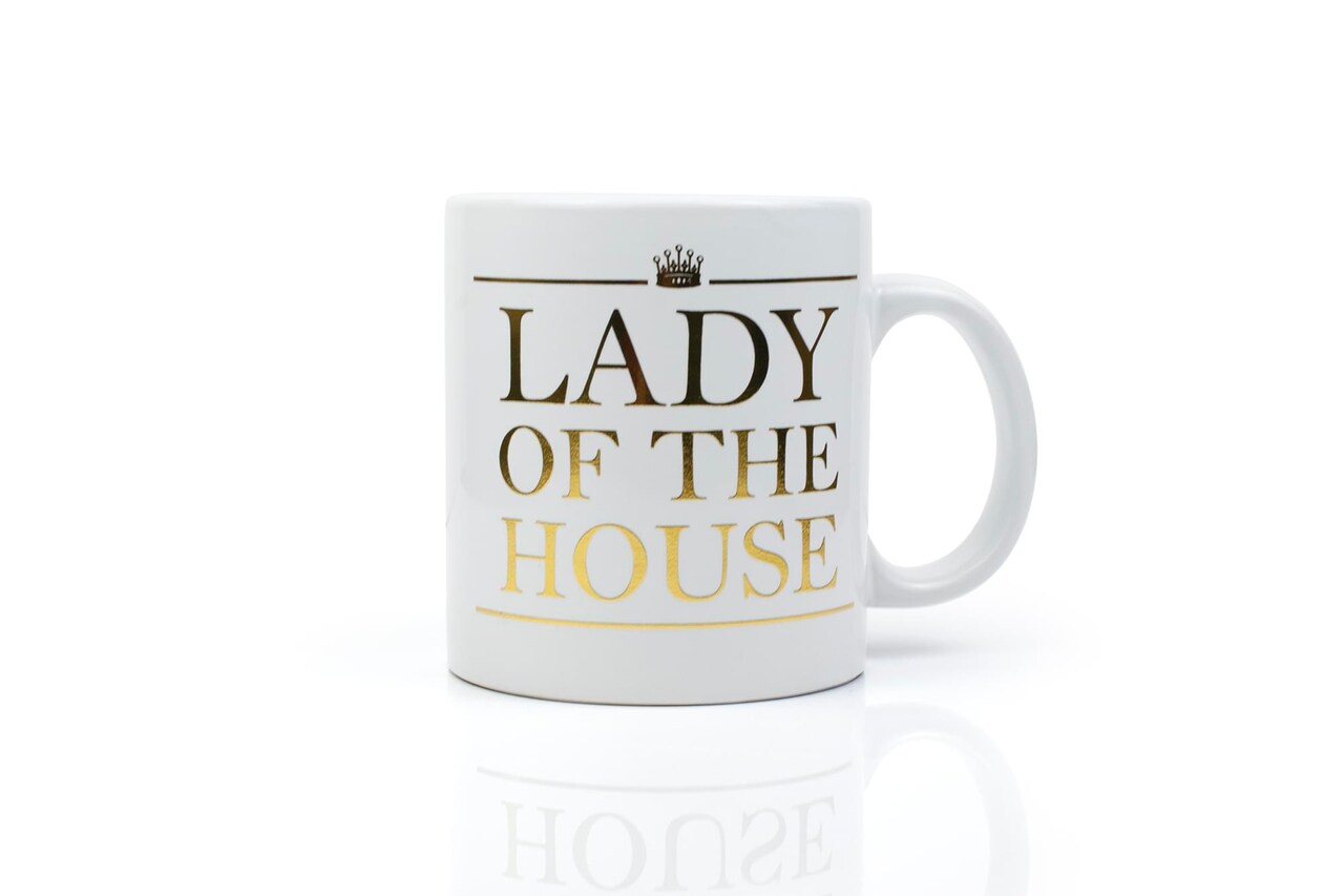 "Lady of the House" Downton Abbey Inspired Coffee Mug | Large Ceramic Mug | 20 Ounces